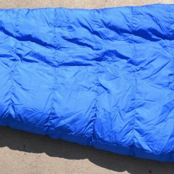 Vintage North Face Goose Down Sleeping Bag Blue Ka